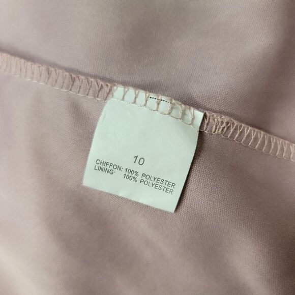 TFNC Berni Pale Mauve Dusty Rose Maxi Dress UK Size 10 US Size 6 - Picture 9 of 11